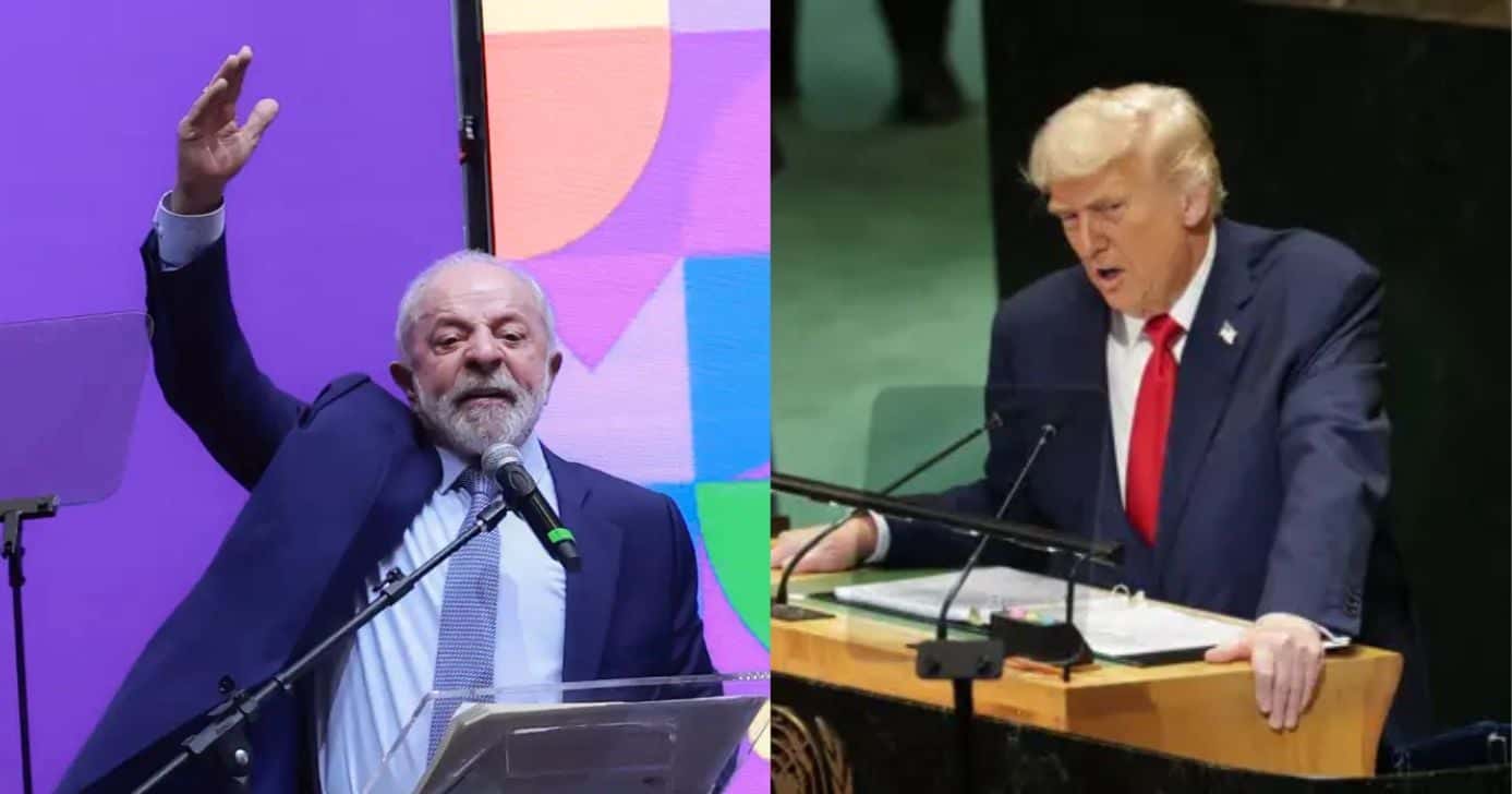 Trump / Lula - Montagem TV FOCO