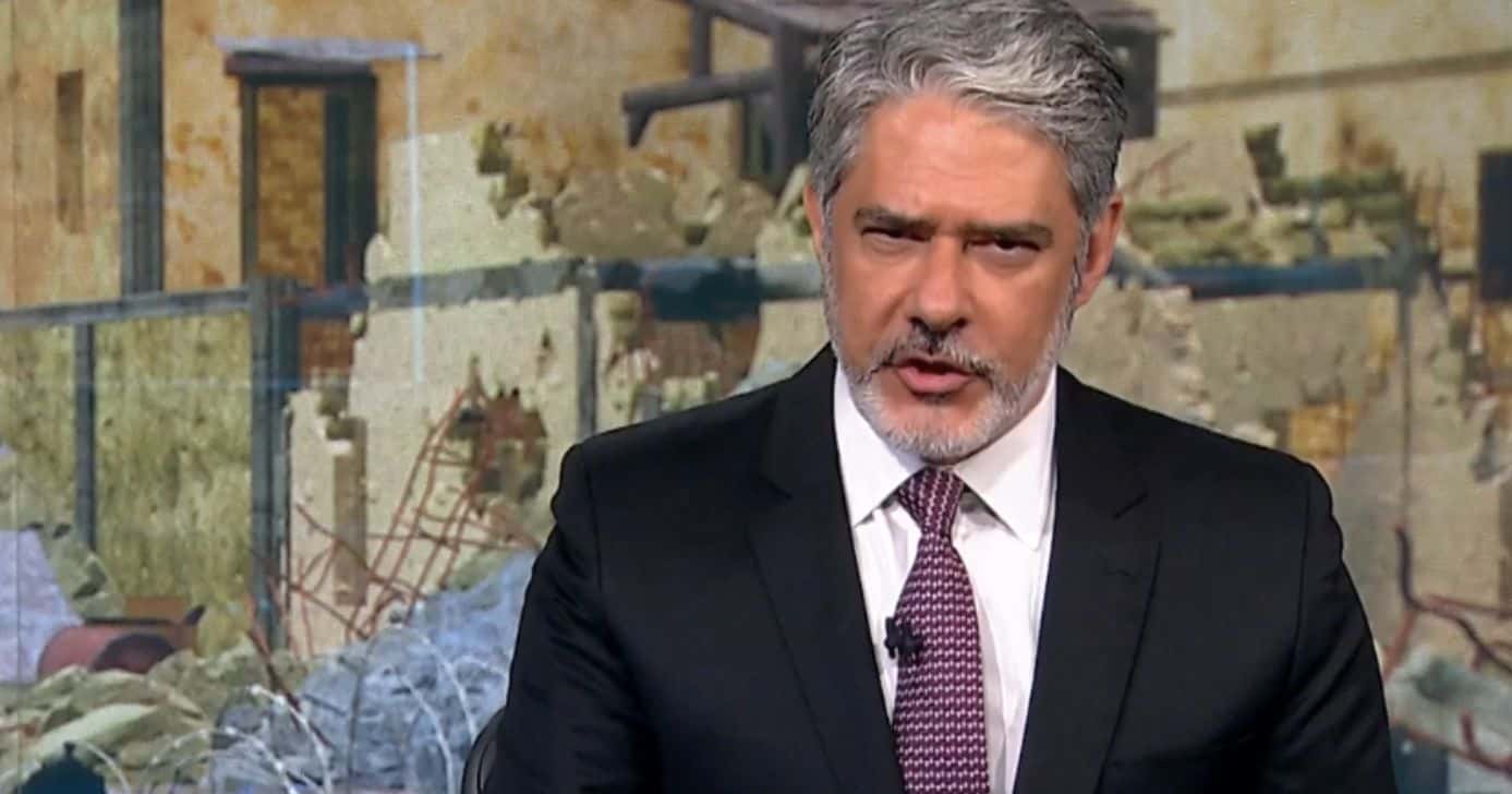 William Bonner no Jornal Nacional (Foto: Reprodução / Globo)