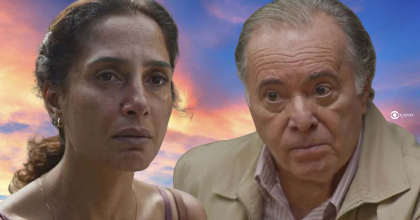 Ellen e Abel em Dona de Mim (Foto: Reprodução / Globo / Montagem TV Foco)