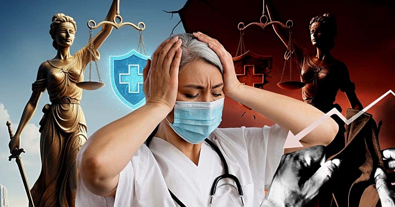 Rede de saúde entrou em colapso em país (Foto Reprodução/Montagem/Lennita/Tv Foco/Canva/GMN)