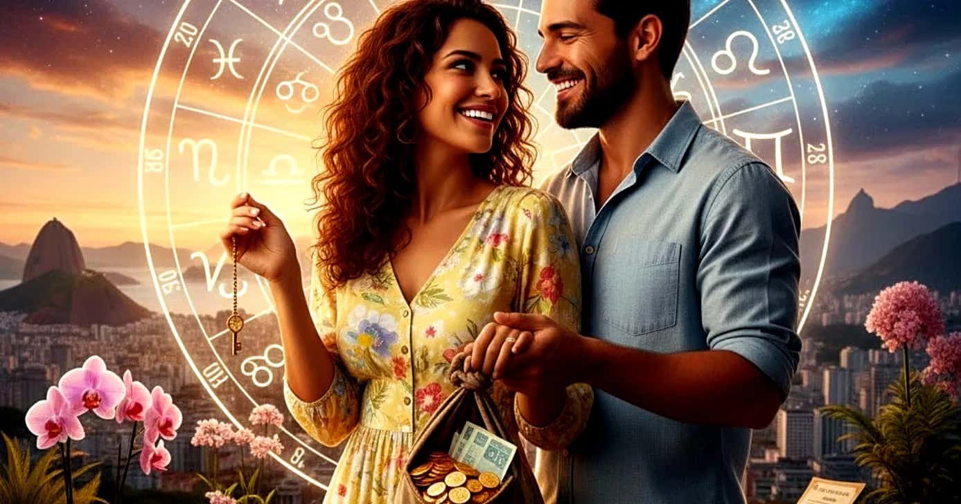 Os signos mais prósperos de 2025 (Foto Reprodução/Montagem/Lennita/TV Foco/Canva/GMN)