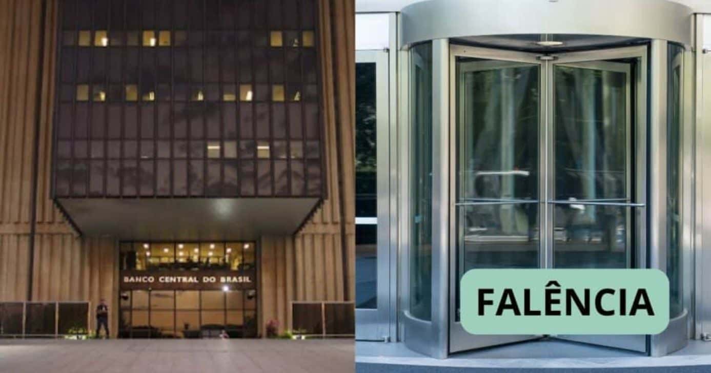 4 grandes bancos estão falindo e informe do Banco Central comunica - Foto: Montagem