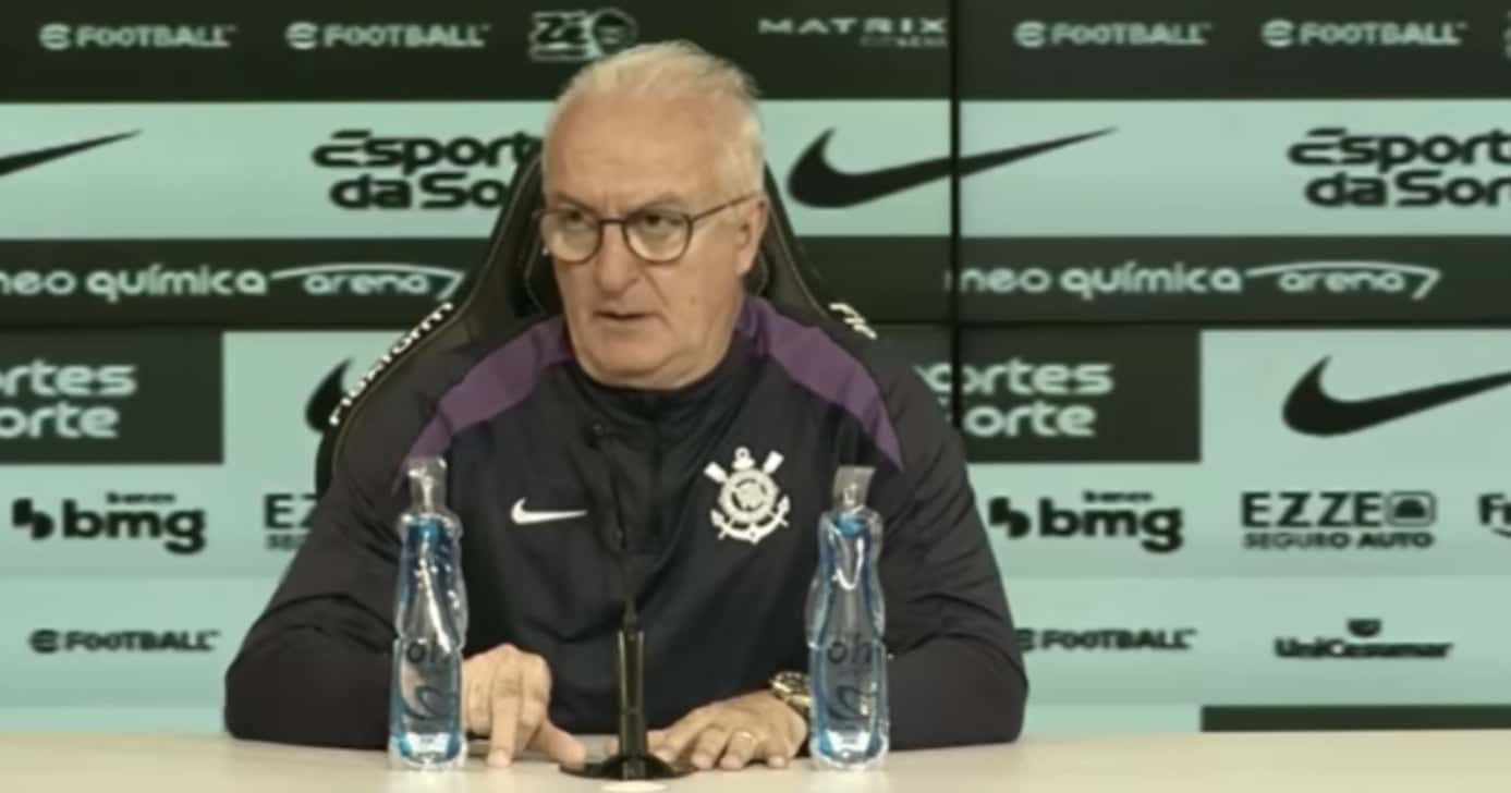 Dorival Jr. no Corinthians (Foto: Corinthians TV)