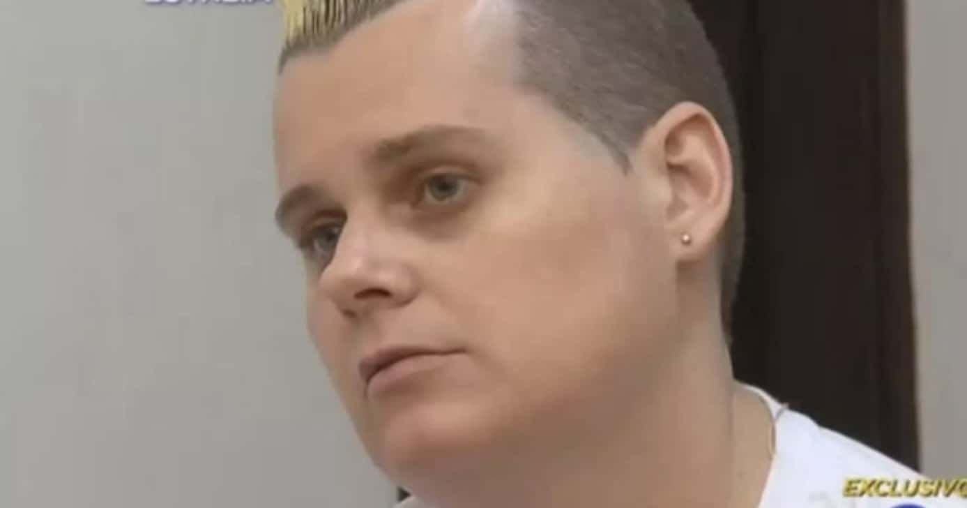 Sandrão em entrevista na Record (Foto: Reprodução - Record)