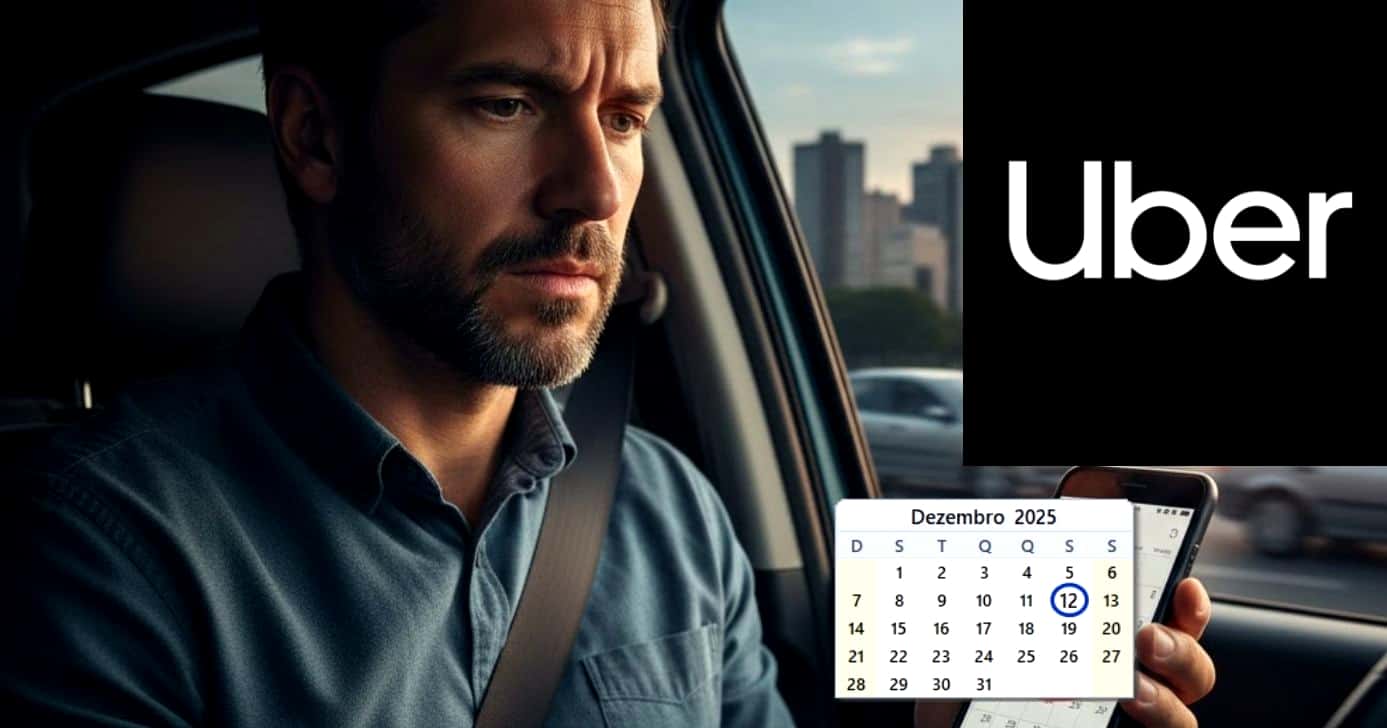 Uber traz comunicado urgente para motoristas da modalidade X (Foto Reprodução/Montagem/TV Foco/Canva/GMN/Lennita)