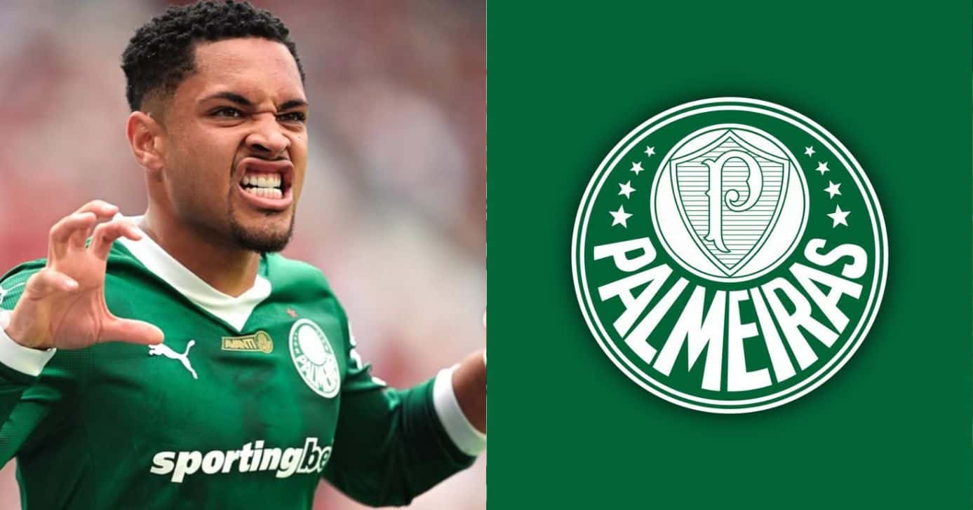 Palmeiras e Vitor Roque - Montagem/Innstagram