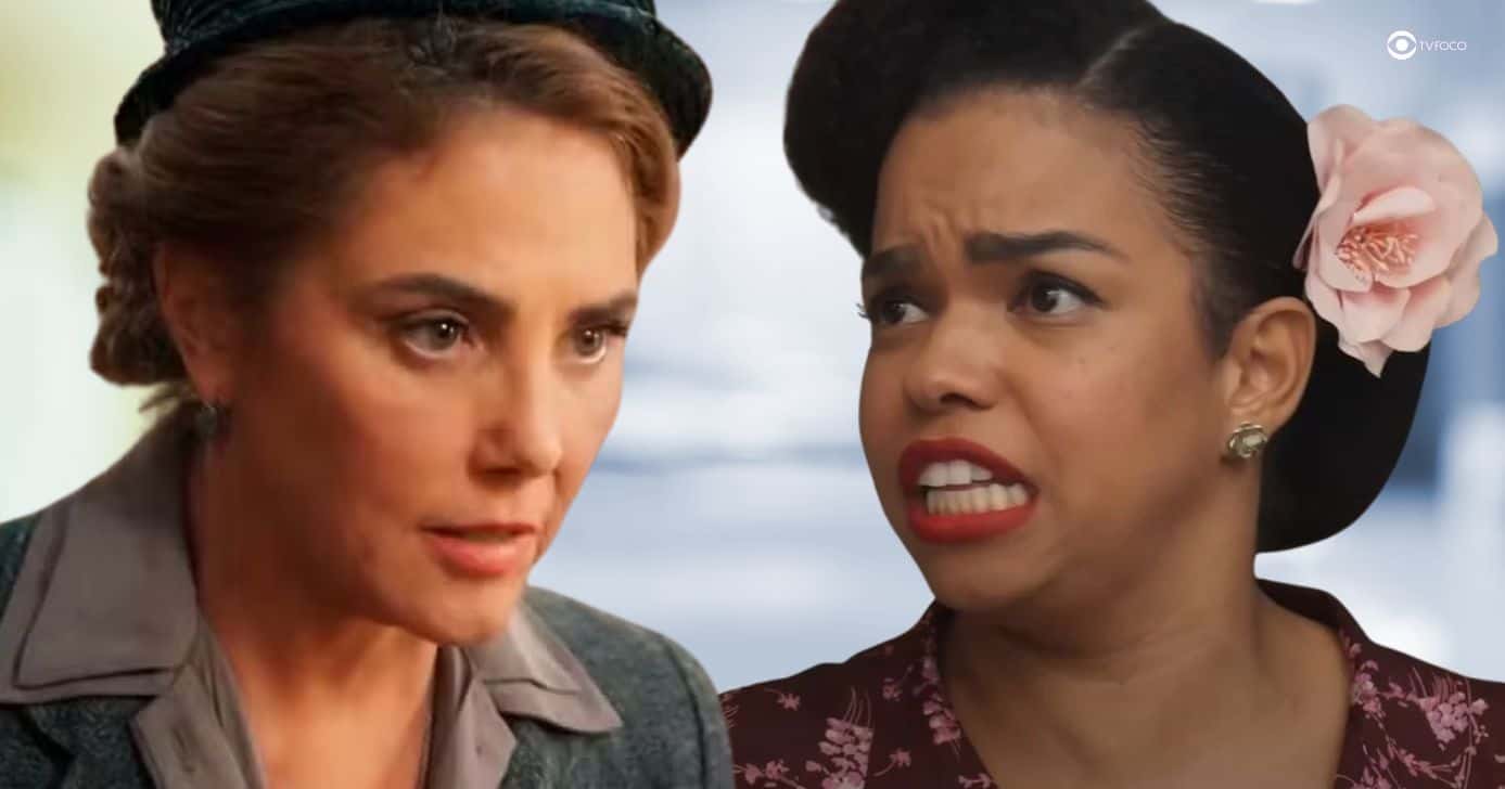 Zulma e Dita em Êta Mundo Melhor! (Foto: Reprodução / Globo / Montagem TV Foco)