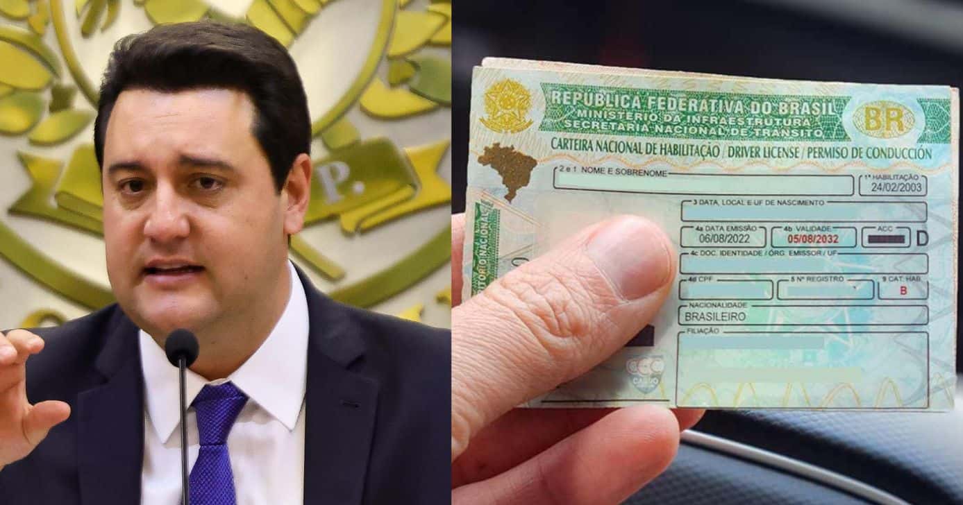 Virada da CNH no Paraná na era Ratinho Jr - Foto Reprodução/Montagem/TV Foco/Jonathan Campos/AEN/Gov.PR)