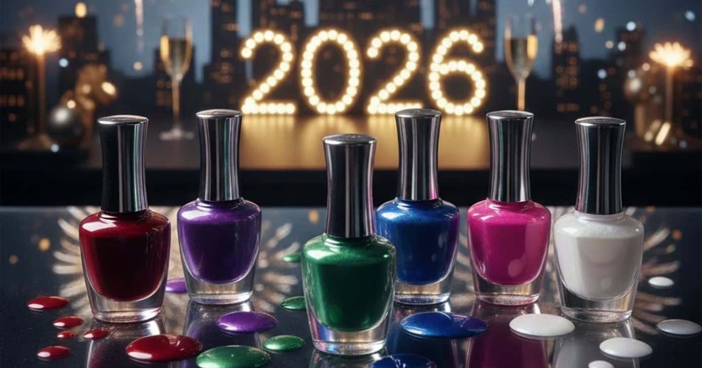Esmaltes para usar no Ano Novo (Foto: Montagem TV Foco / GMN)