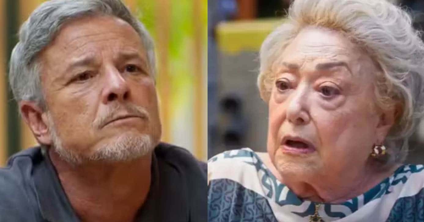 Jaques (Marcello Novaes) e Rosa (Suely Franco) em Dona de Mim (Fotos: Reproduções / Globo)