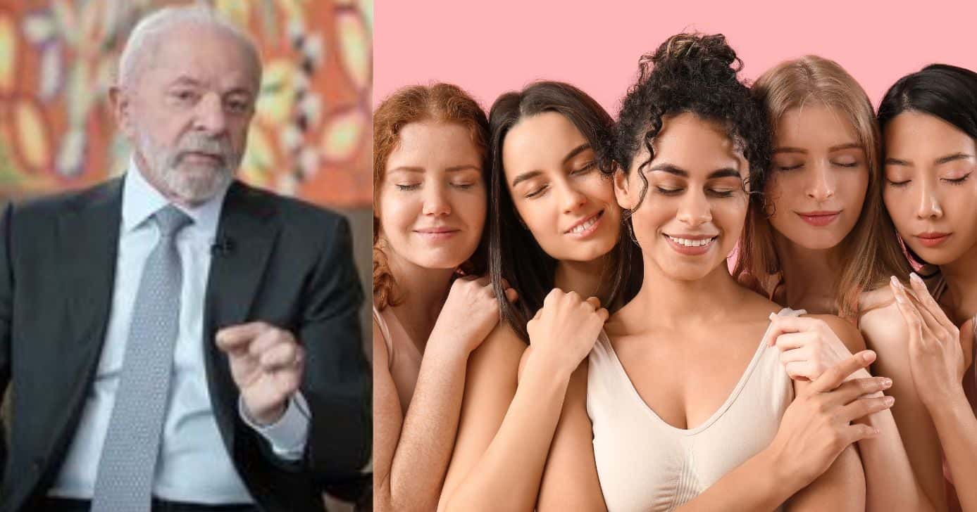Luiz Inácio Lula da Silva e mulheres (Fotos: Reproduções / Globo / Canva)