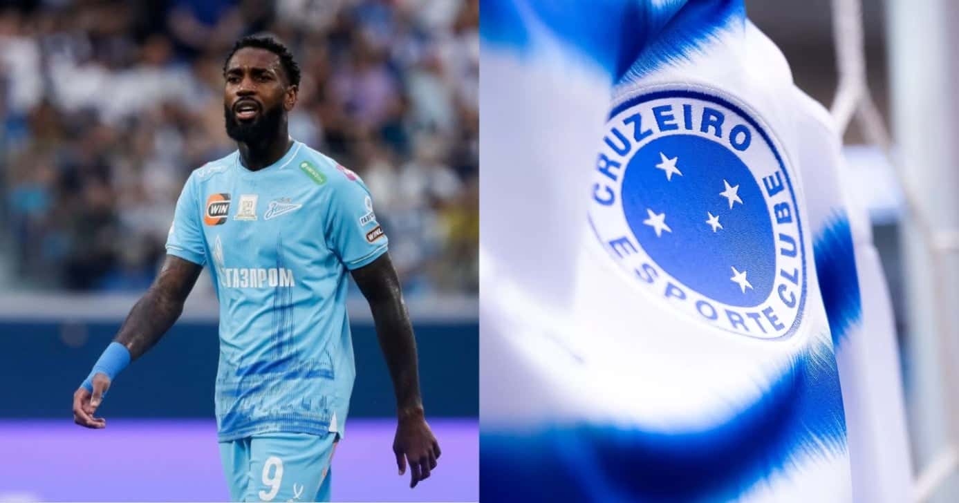 Gerson / Logo do Cruzeiro - Montagem/Instagram