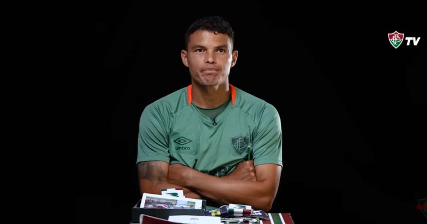 Thiago Silva (Foto: Fluminense TV)
