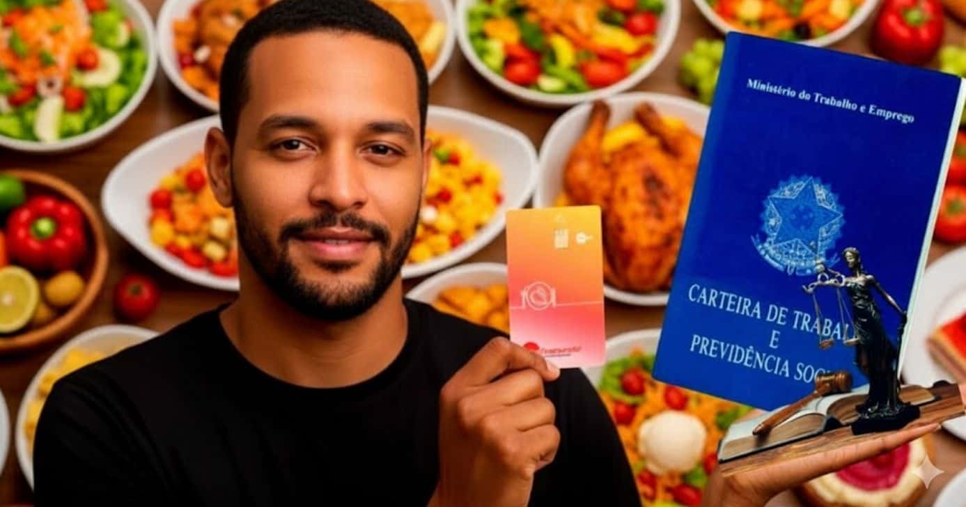 Acordo por lei trabalhista traz mais um auxílio na hora do CLT pagar a alimentação (Foto Reprodução/Montagem/TV Foco/Canva/GMN/Lennita)