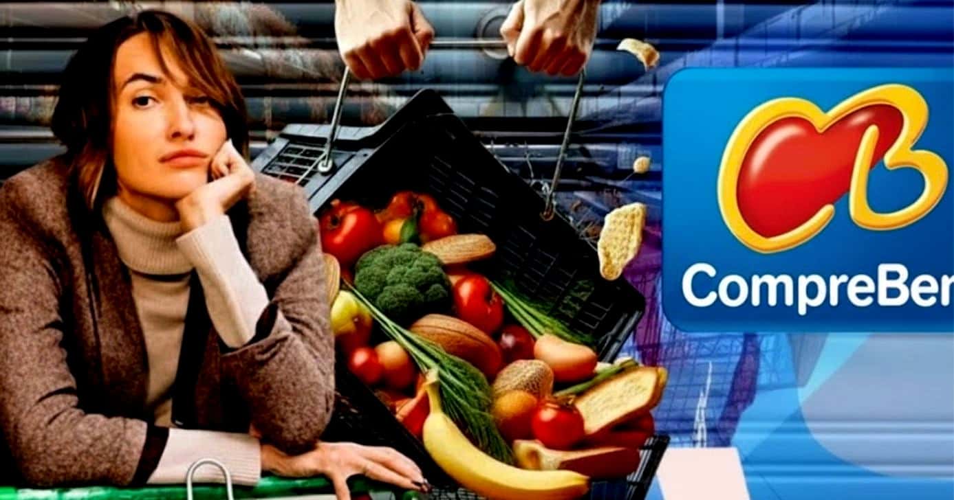 Rede de supermercado acabou sendo engolida pelo Compre Bem (Foto Reprodução/Montagem/TV Foco/Canva/GMN/Lennita)