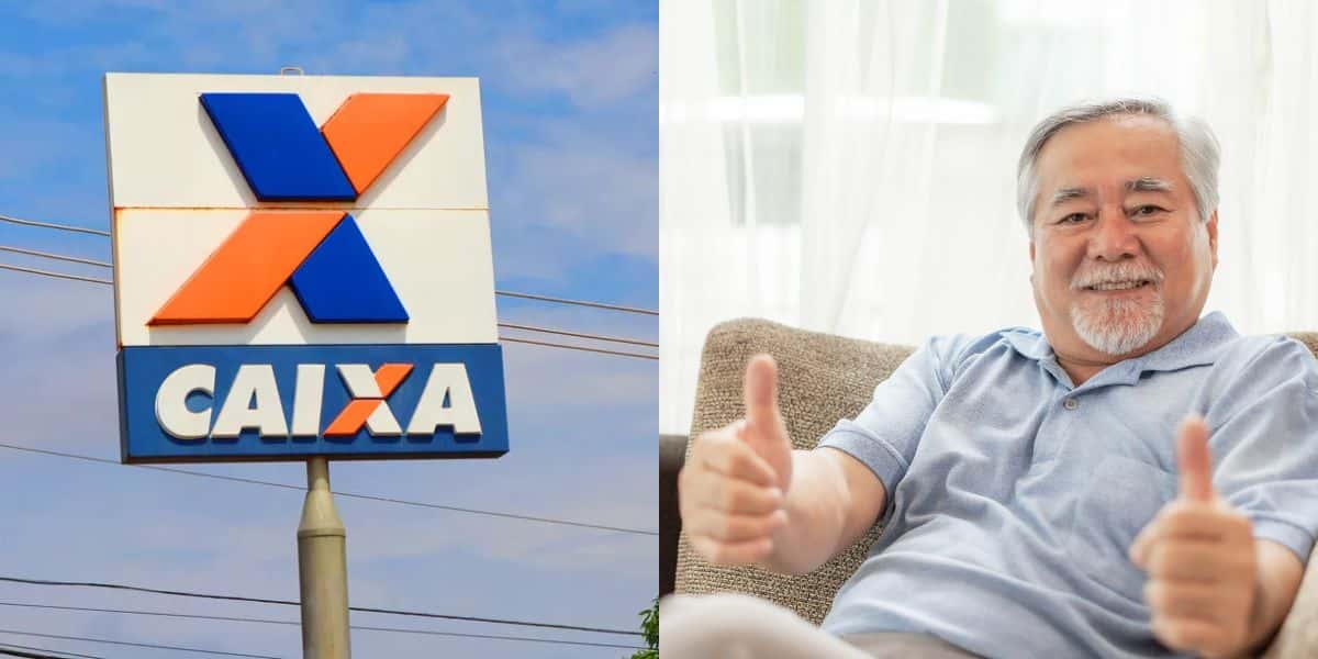 Caixa - Idosos (Reprodução: Montagem TV Foco)
