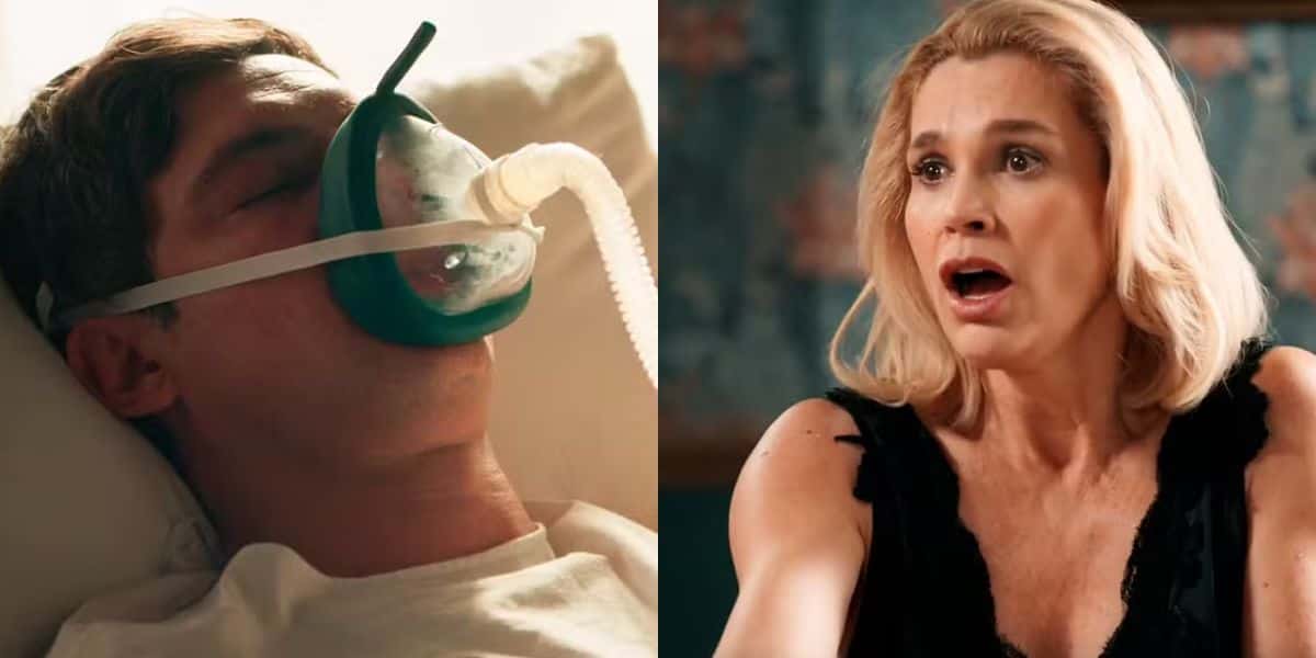 Sandra invade hospital para tentar matar Candinho (Reprodução: Globo)