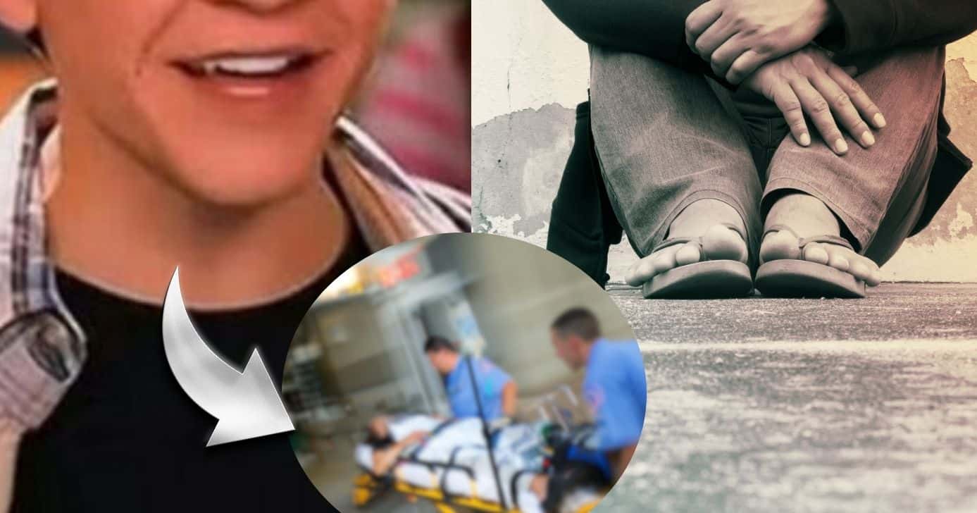 Ex-ator mirim e ilustração de morador de rua sendo levado ao hospital (Foto: Nickelodeon / Canva / Montagem TV Foco)