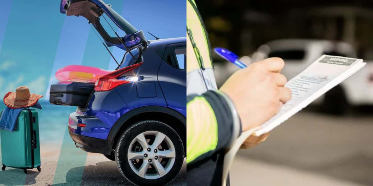 Essa atitude nas férias faz motoristas perderem a CNH (Reprodução: Montagem TV Foco)