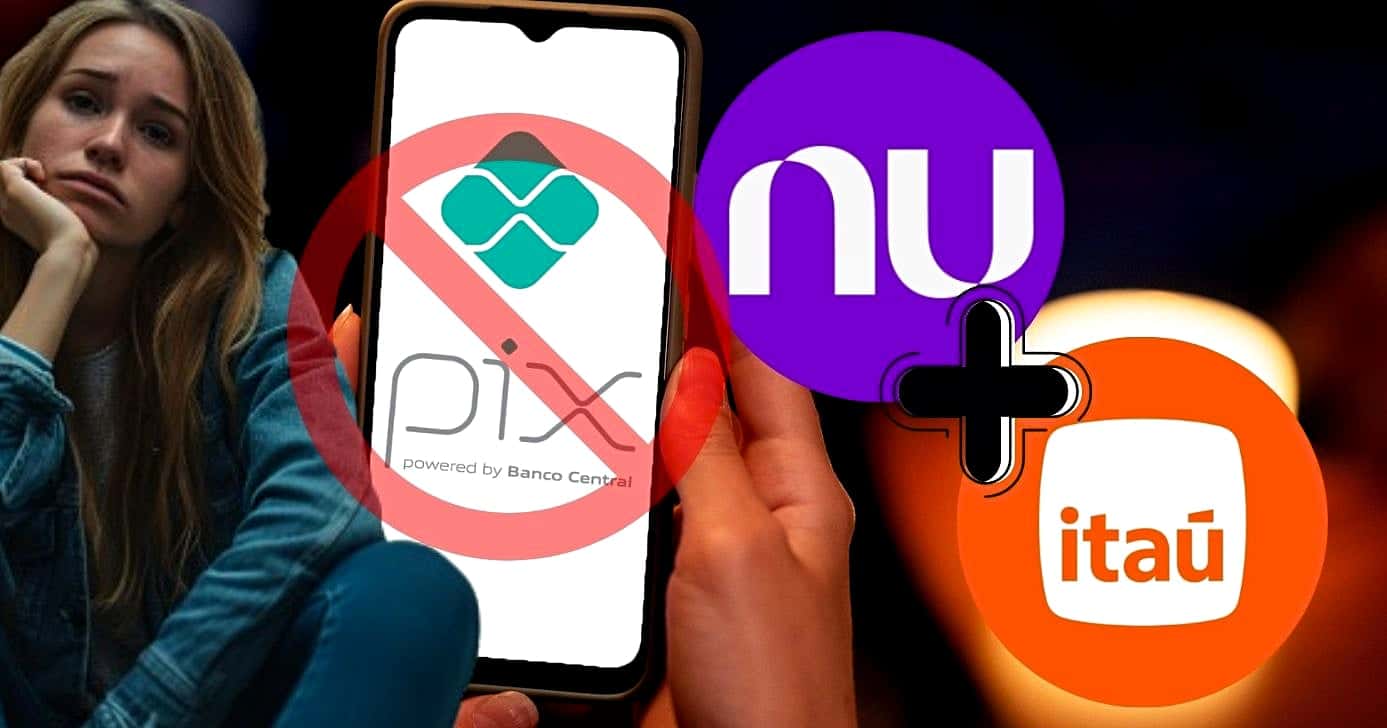 Veja o que faz o Banco Central bloquear o uso do pix em bancos como Nubank, Itaú e mais (Foto Reprodução/Montagem/Lennita/TV Foco/Canva/GMN)
