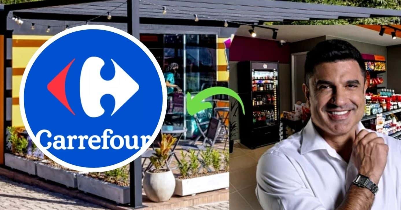 Edu Guedes é dono de uma grande rede de supermercado (Foto Reprodução/Montagem/Lennita/TV Foco/Canva/Site oficial da Fast 4 You)