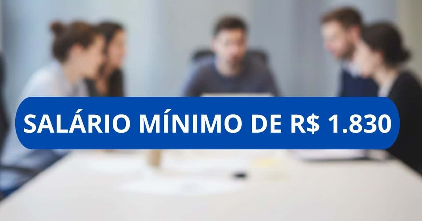 Ilustração trabalhadores e salário mínimo regional (Foto: Montagem TV Foco / GMN / Canva)