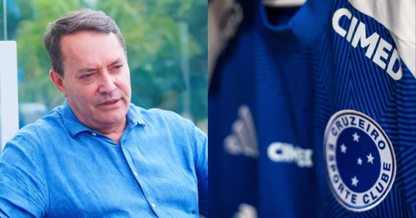 Pedrinho BH e Cruzeiro (Foto: Reprodução/ Samuca TV - YouTube/ Internet)