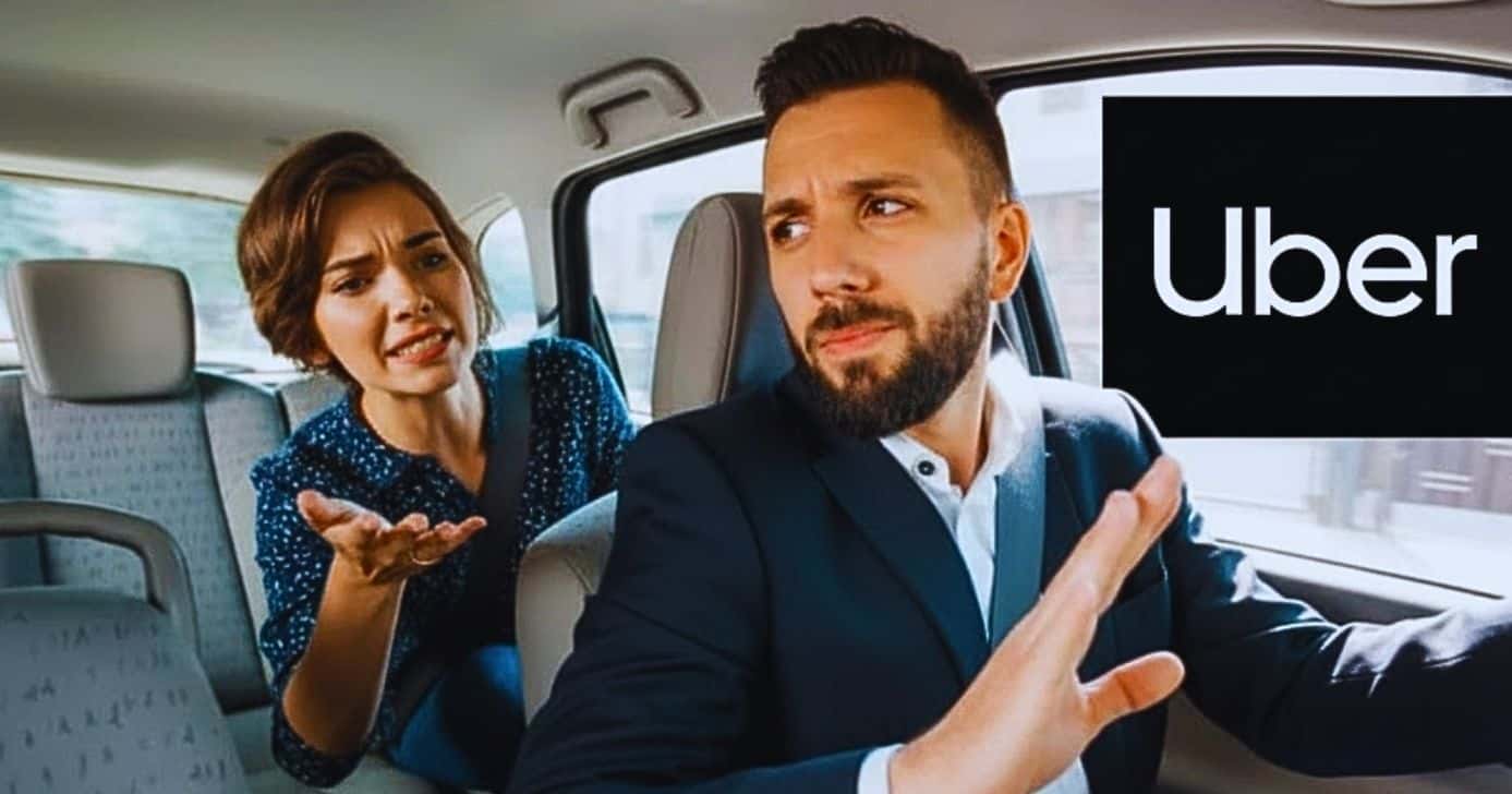 Motorista da Uber e passageiro (Foto Reprodução/Montagem/TV Foco/GMN/Uber)