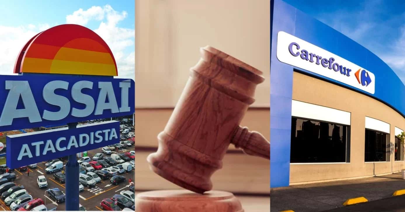 Nova lei muda idas aos supermercados do Assaí e Carrefour (Reprodução: Montagem TV Foco)