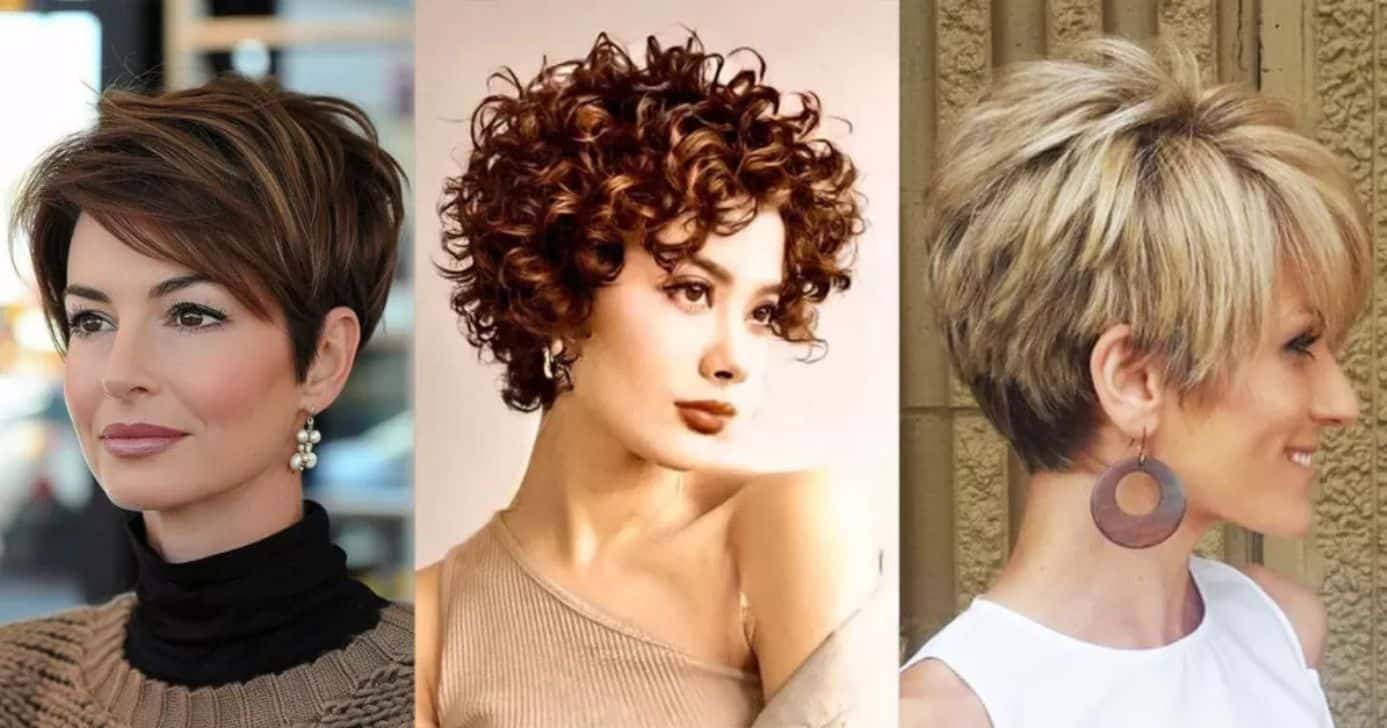 5 cortes de cabelos que vão salvar às mulheres 50+ - Montagem/Internet