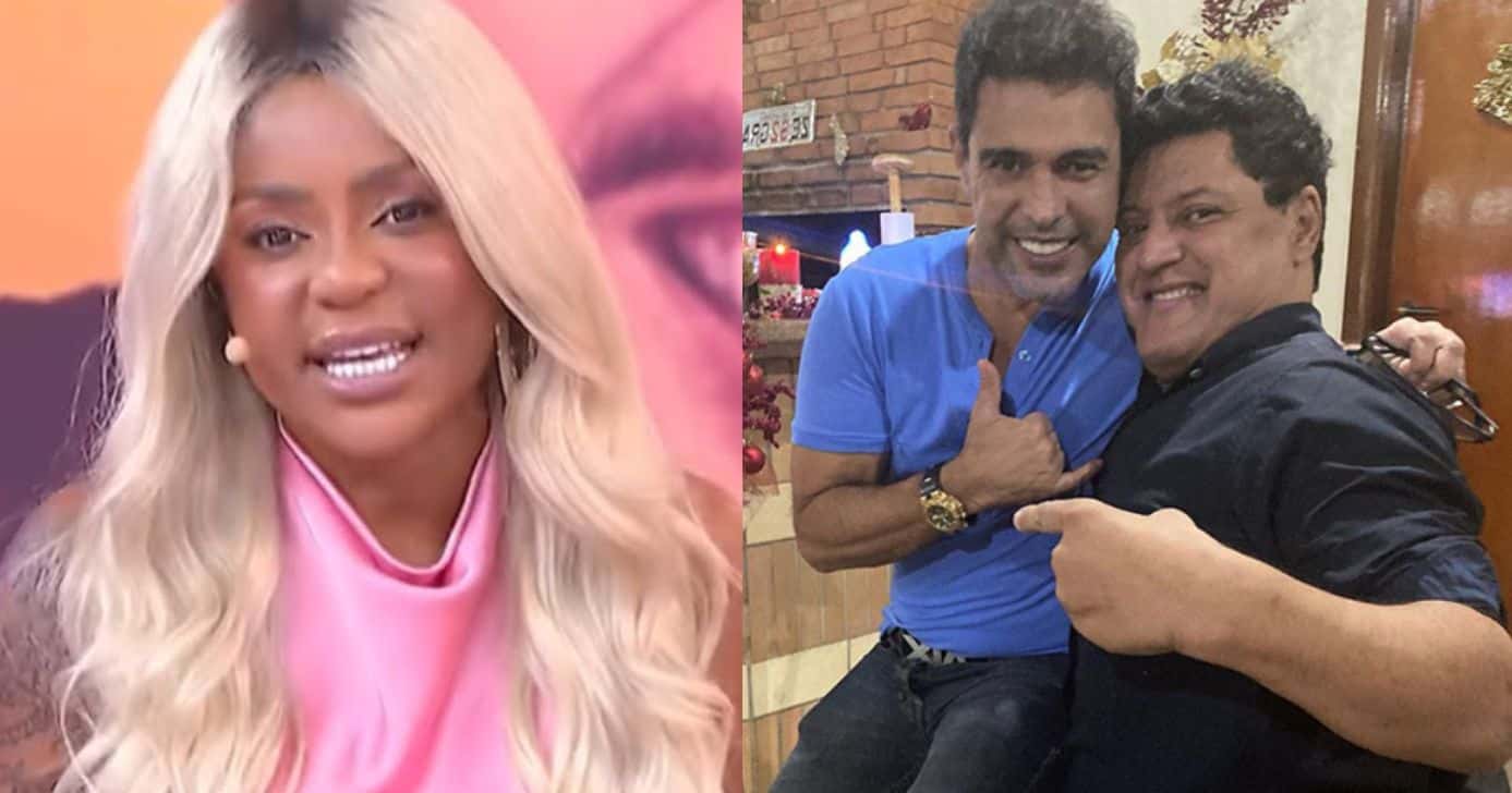 Cariúcha, Zezé Di Camargo e Welington Camargo (Foto: Reprodução / SBT / Instagram)