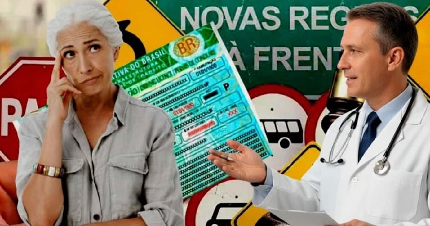 Saiba quais doenças impedem idosos de dirigirem (Foto Reprodução/Montagem/TV Foco/Canva/GMN/Lennita)