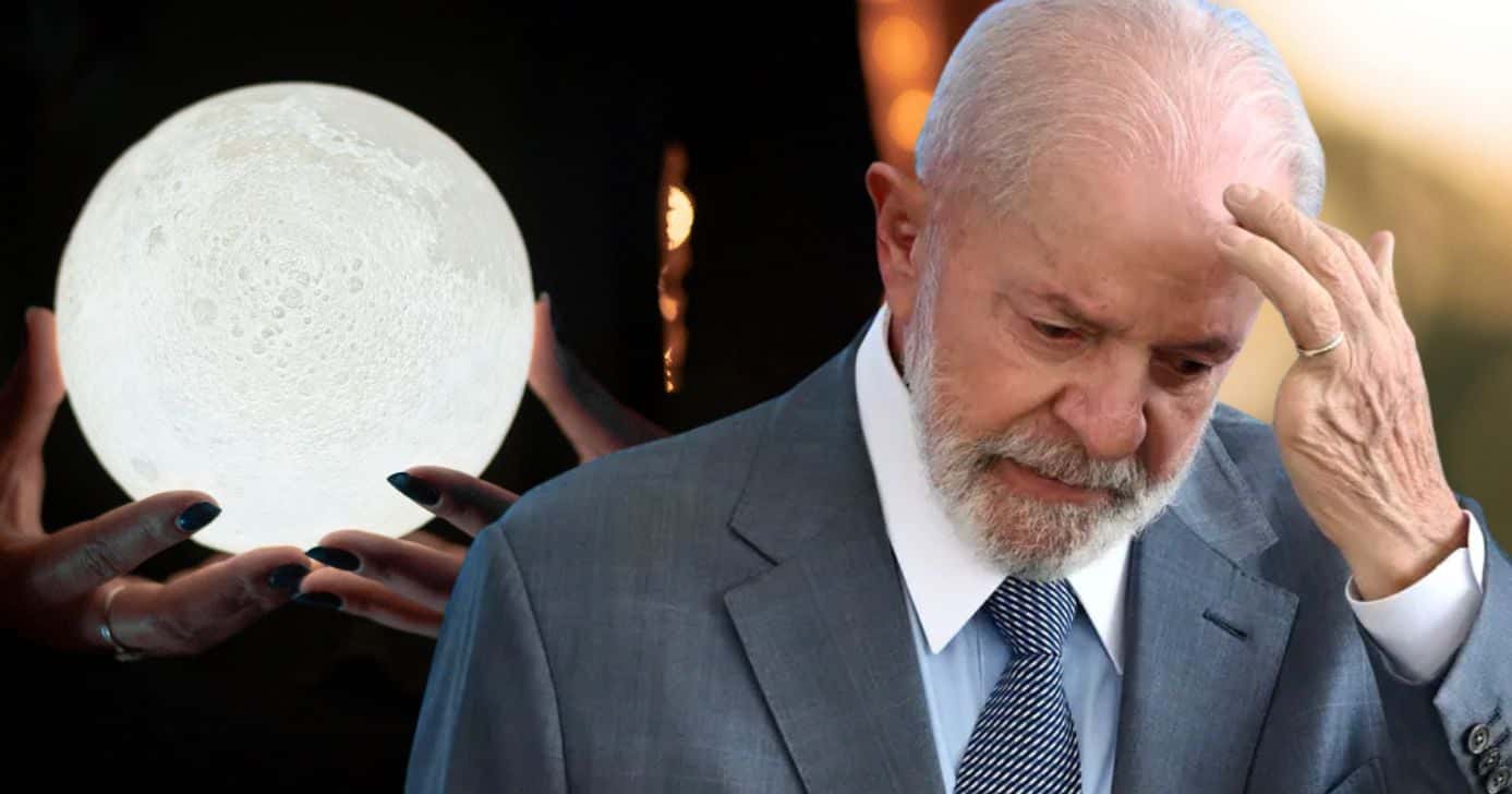 Ilustração de sensitiva faz previsão sobre acidente de Lula (Foto: Reprodução / Canva / Gov / Montagem TV Foco)