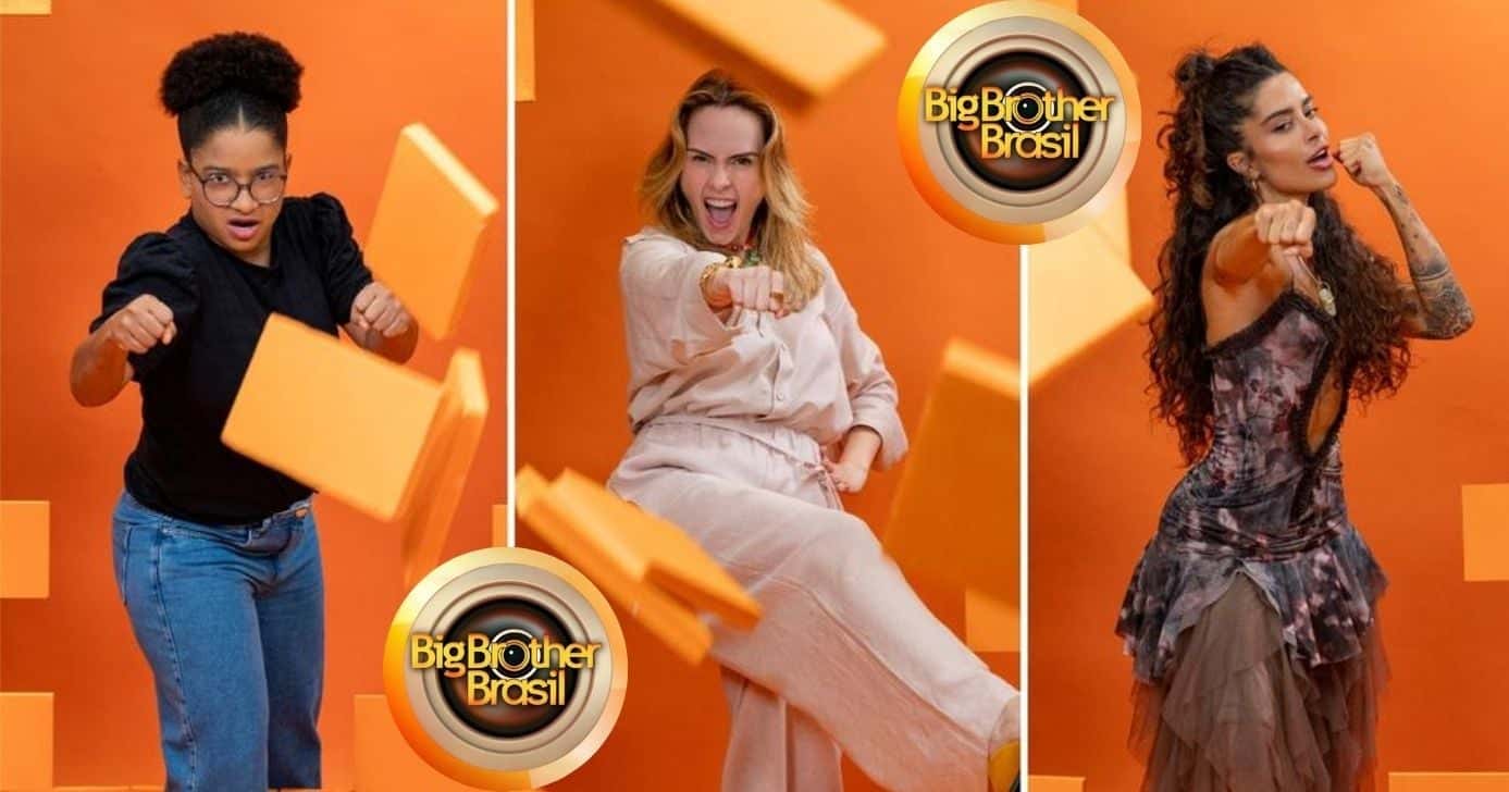Ana Paula, Aline e Milena no BBB26 (Foto: Reprodução / Globo)