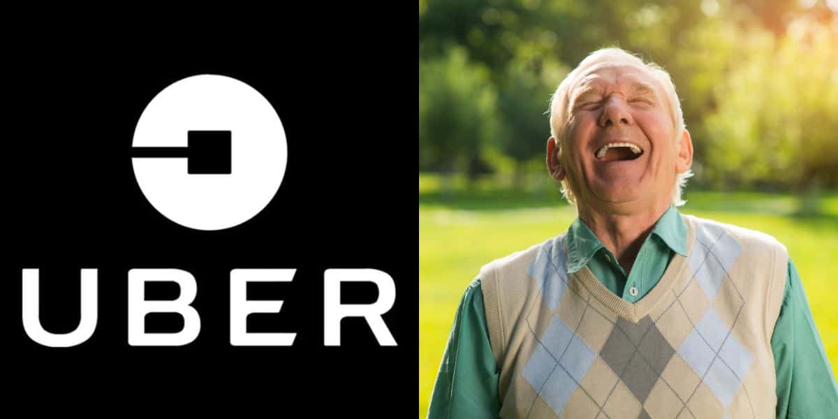 Uber lança novo serviço voltado aos idosos (Reprodução: Montagem TV Foco)