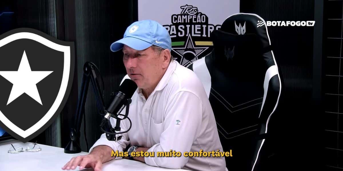 Foto - Montagem TV Foco/ Reprodução Youtube - Botafogo TV