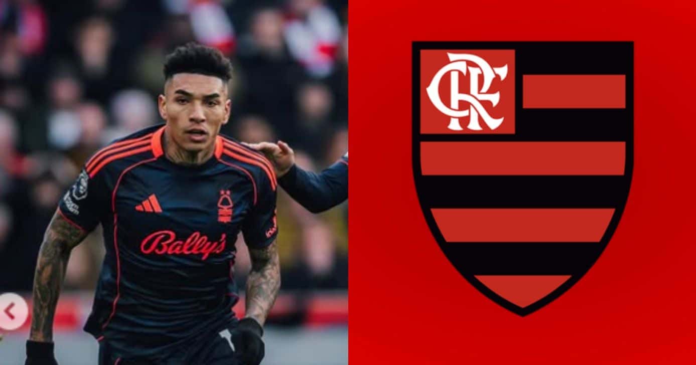 Igor Jesus no Flamengo? - Montagem/Instagram