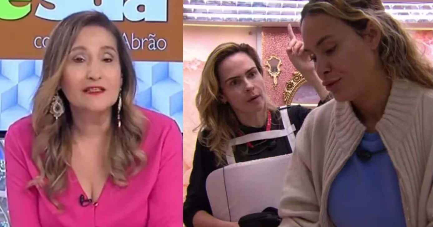 Sonia Abrão / Ana Paula e Sarah - Fotos REDETV! e GLOBO