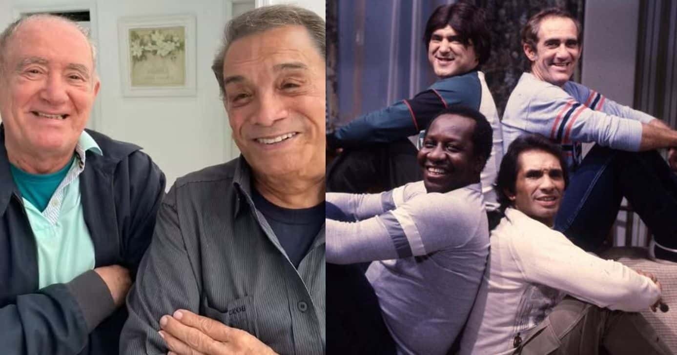 Didi, Dedé e a trupe dos Trapalhões (Foto: Reprodução / Instagram / Acervo Globo Digital)