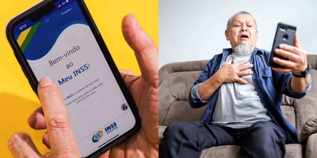 INSS com nova obrigação aos aposentados (Reprodução: Montagem TV Foco)