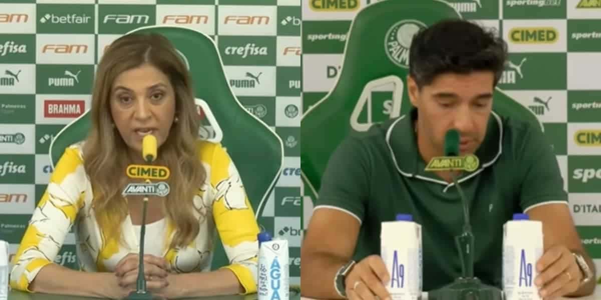 Ex-presidente passa por cima de Leila e comunica sobre Abel (Reprodução: Youtube)
