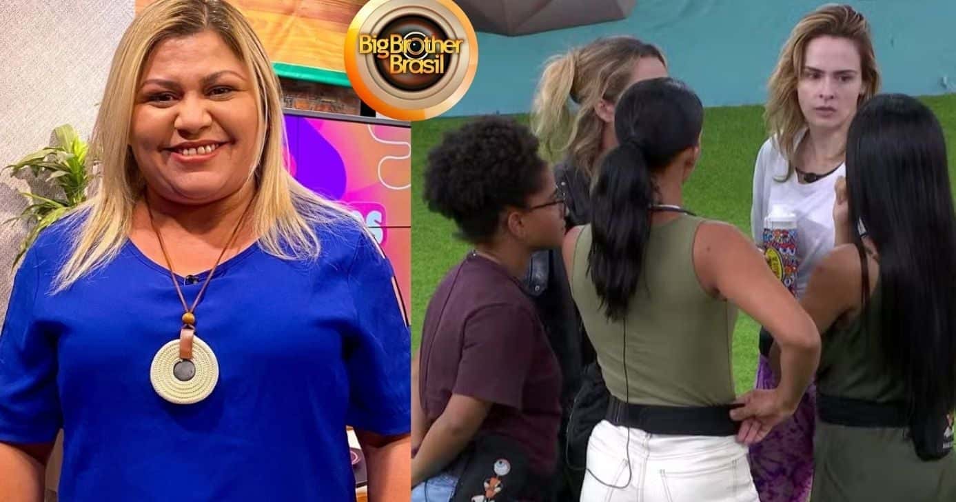 Lene Sensitiva no programa 'Mulheres' e sisters do BBB26 (Foto: Reprodução / TV Gazeta / Globo)