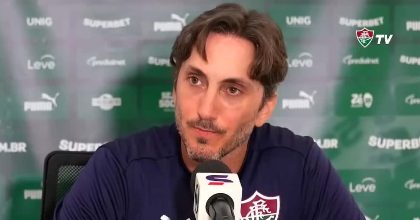 Zubeldía (Foto: TV Fluminense)