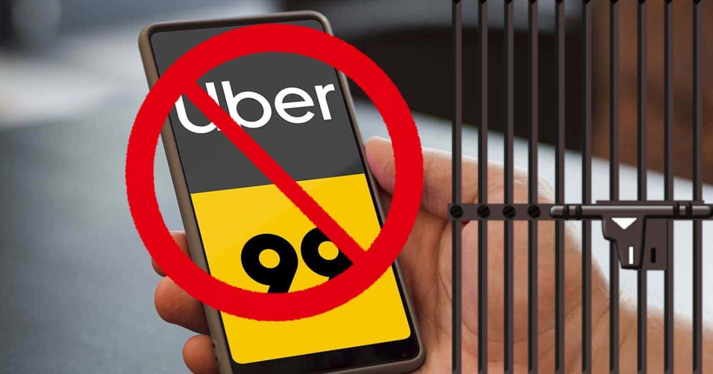 Expulsão e até cadeia: Uber e 99 comunicam 3 proibições a motoristas em 2026 (Foto Reprodução/Montagem/TV Foco/Canva/Paola)