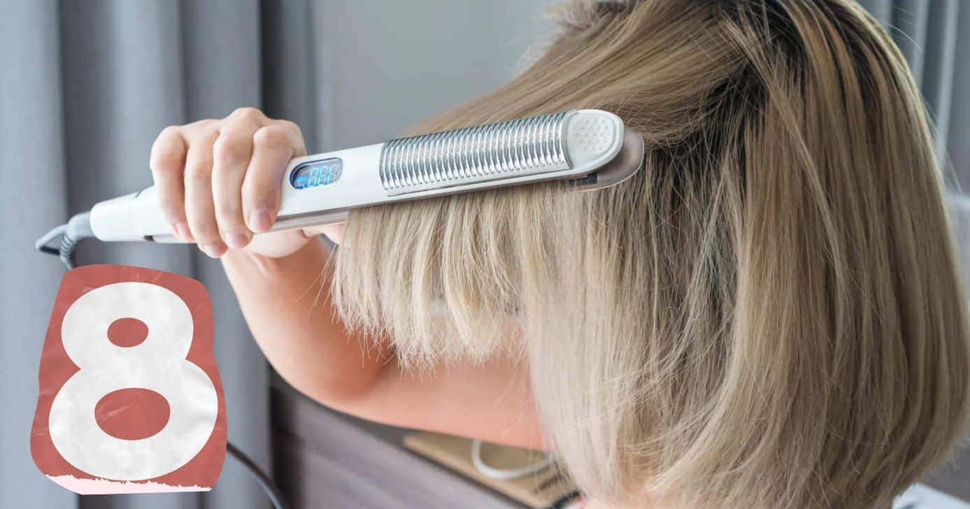 Tem solução: 8 cuidados essenciais para blindar o cabelo da chapinha e química (Foto Reprodução/Montagem/TV Foco/Canva/Paola)