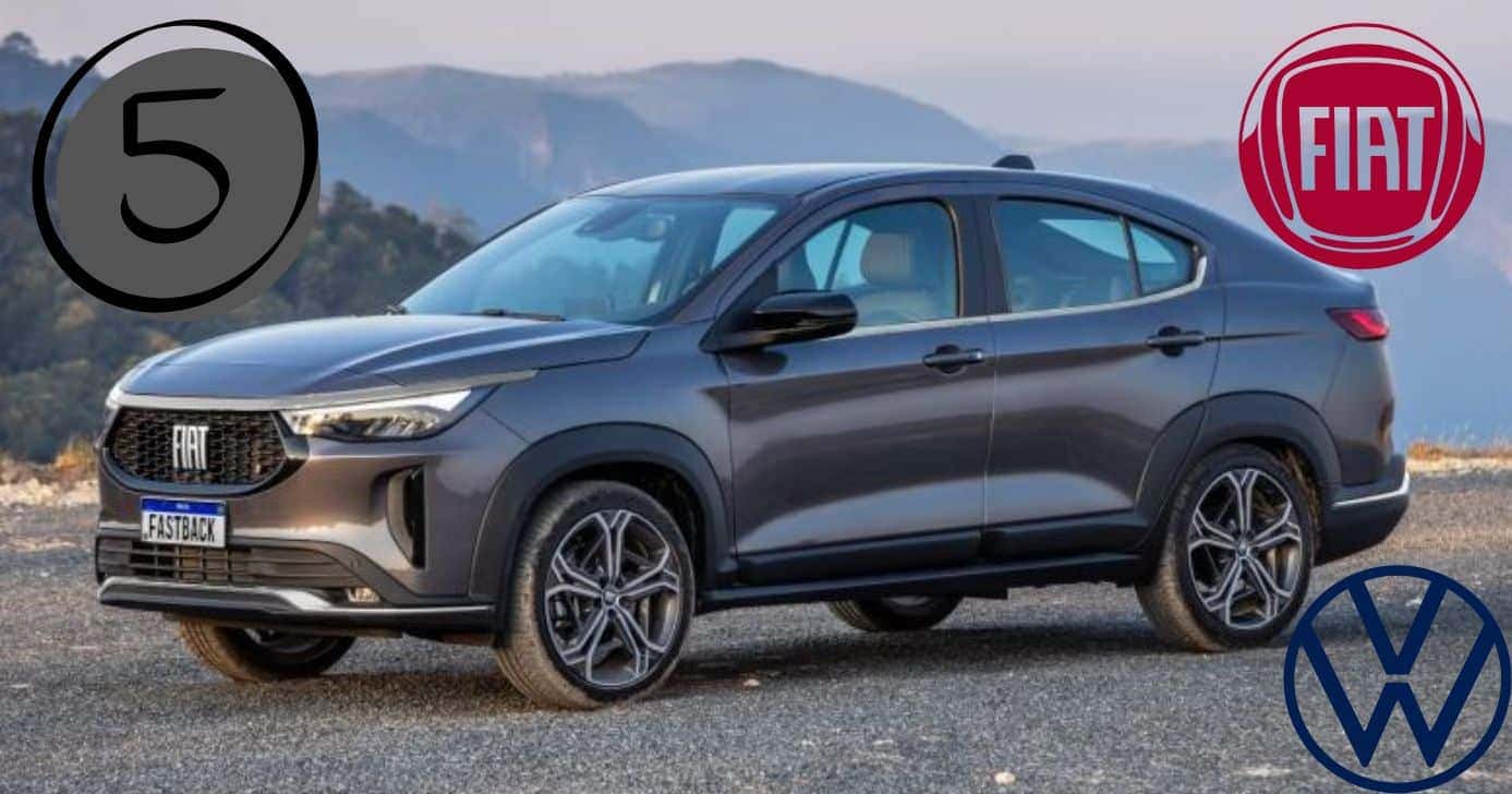 Fiat, Volkswagen e mais: 5 SUVs mais baratos do Brasil para comprar em 2026 (Foto Reprodução/Montagem/TV Foco/Canva/Paola)
