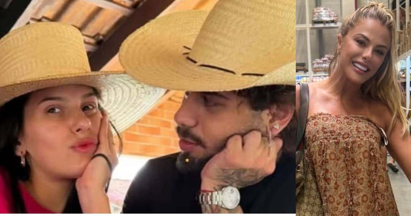 Ana Castela, Zé Felipe e Poliana Rocha (Fotos: Reproduções / Instagram)