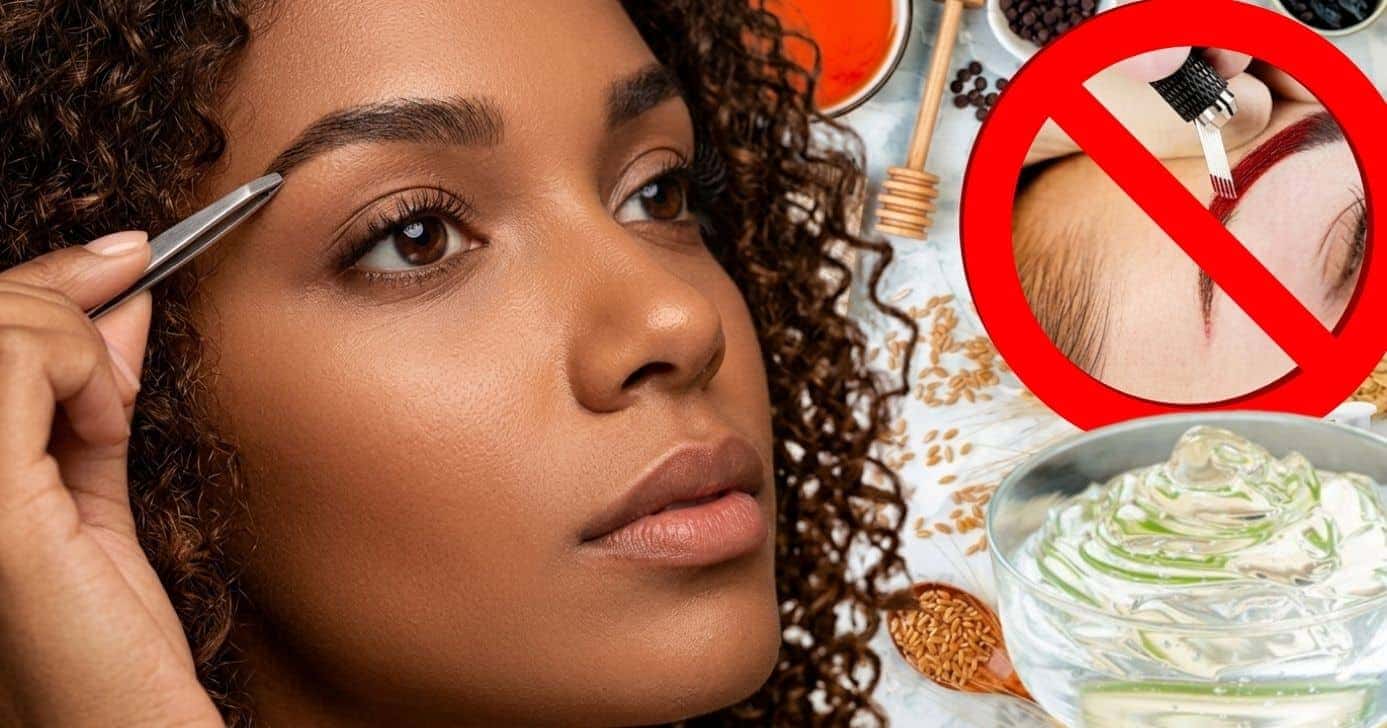Veja como manter a sobrancelha linda e cheia (Foto Reprodução/Montagem/Lennita/TV Foco/Canva/GMN)