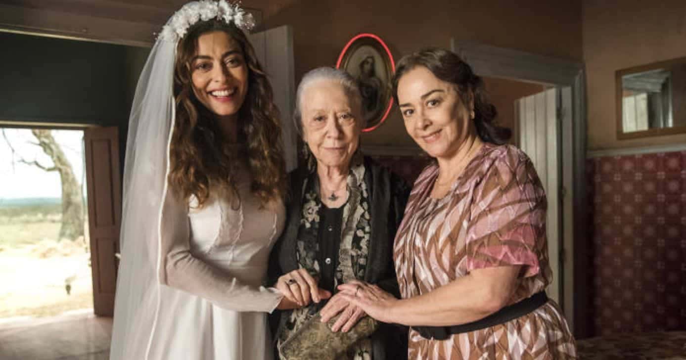 Juliana Paes / Fernanda e Nívea Maria - Foto: Globo