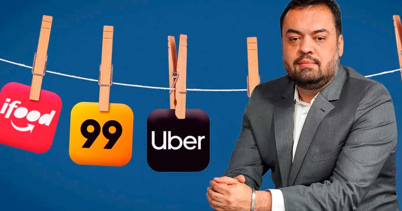 Lei - Castro - Uber, 99 e Ifood no RJ (Foto: Reprodução)